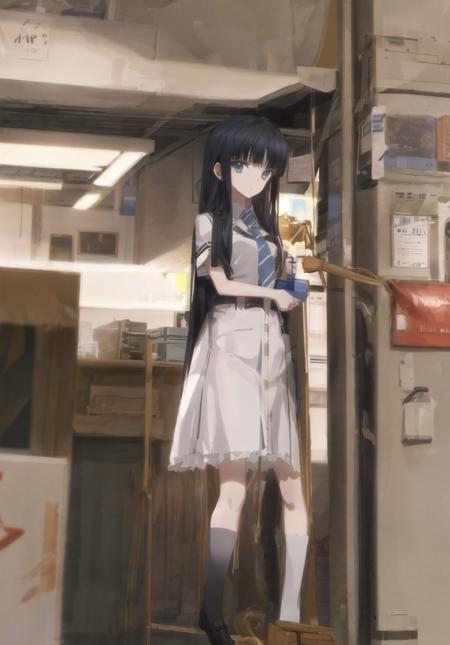 02149-3413981421-, 1girl, long hair, black hair, blue eyes, standing, looking at viewer, school uniform.png